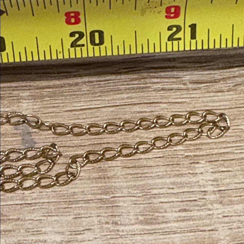 Vintage Rachel sweater chain, gold tone - Picture 4 of 5